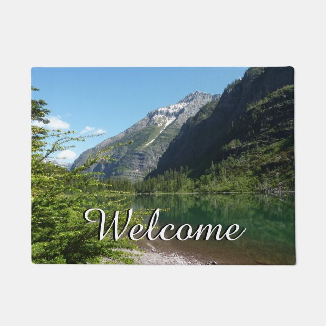 Avalanche Lake II in Glacier National Park Doormat (Front)