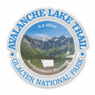 Avalanche Lake Trail (OBP) Sticker