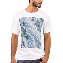 Avalanche Mountain Snow Scene