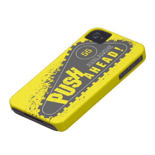 Avalanche Push Ahead! Case-Mate iPhone Case (Bottom)