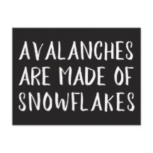 Avalanches are Made of Snowflakes, Left Message