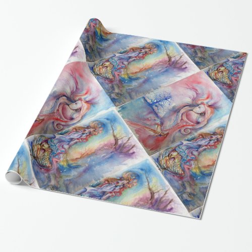 AVALON  AND LADY OF THE LAKE  Magic and Mystery Wrapping Paper