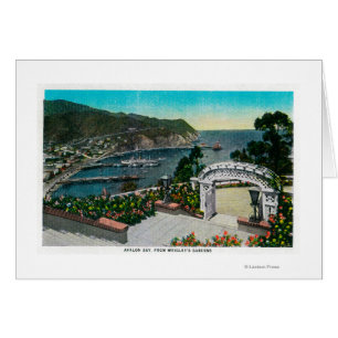 Avalon Bay from Wrigley's Gardens Cards