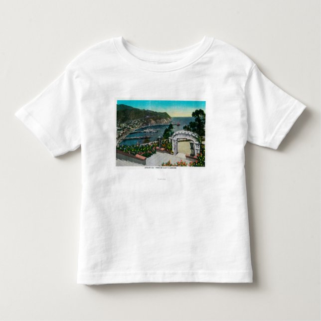 Avalon Bay from Wrigley's Gardens Toddler T-shirt (Front)