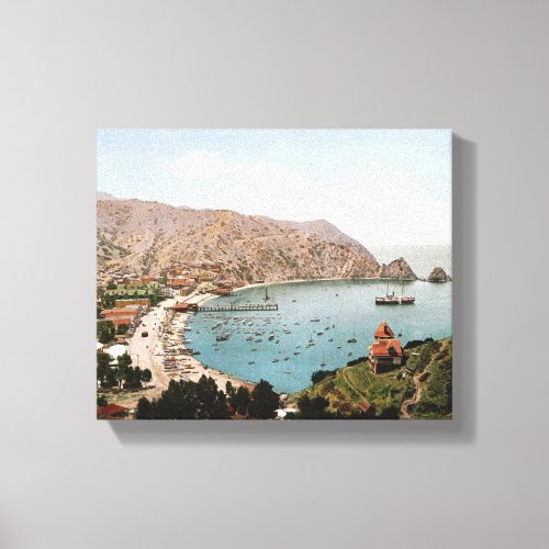 Avalon Catalina Island 1901 Canvas Print