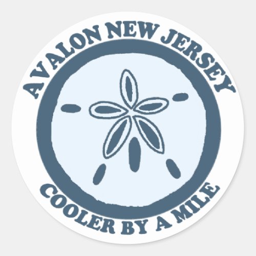 Avalon Classic Round Sticker