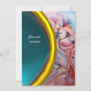 AVALON , gem blue Invitation