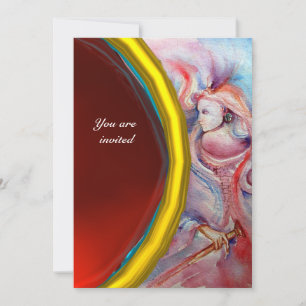 AVALON , gem red Invitation