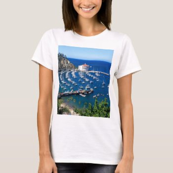 Avalon Harbor Catalina T-shirt by thecoveredbridge at Zazzle