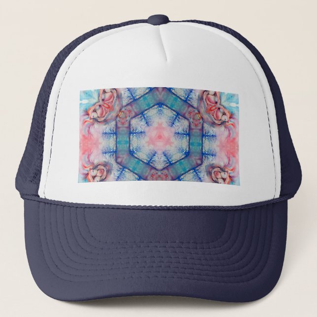 AVALON Lady Of The Lake,Magic Reflections of Water Trucker Hat (Front)