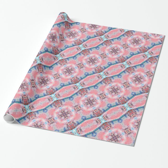 AVALON Lady Of The Lake,Magic Reflections of Water Wrapping Paper (Unrolled)