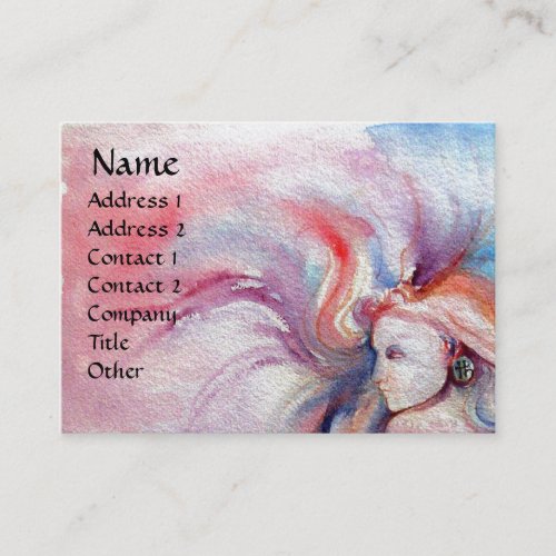 AVALON Magic and Mystery gold metallicl paper Business Card