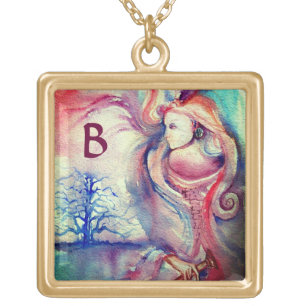 AVALON / Magic and Mystery Monogram Gold Plated Necklace