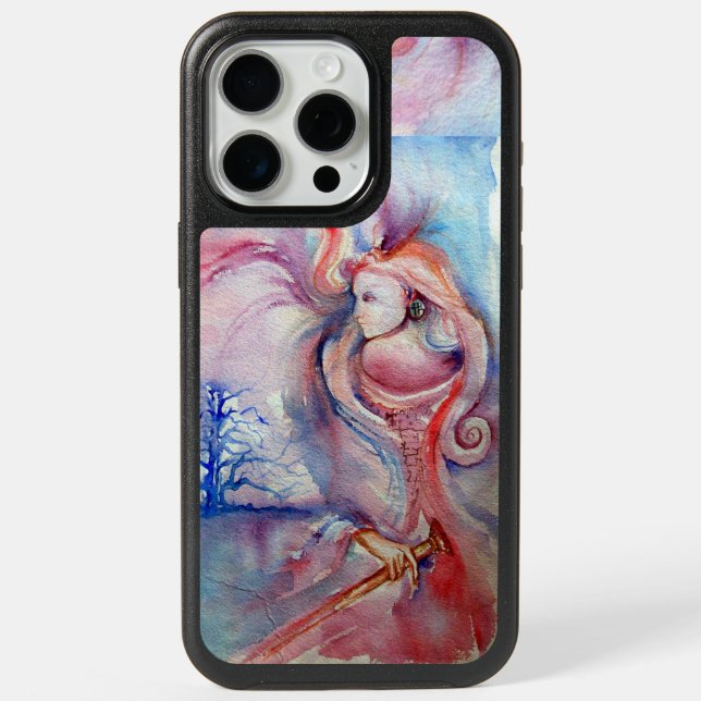 AVALON / Magic and Mystery Pink Blue Fantasy  iPhone 15 Pro Max Case (Back)
