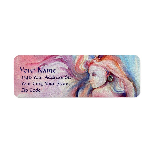 AVALON / Magic and Mystery,Pink Blue Fantasy Label (Front)