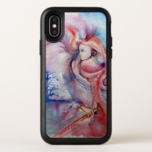 AVALON  Magic and Mystery Pink Blue Fantasy OtterBox Symmetry iPhone X Case