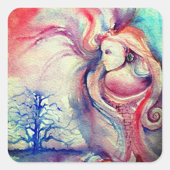 AVALON / Magic and Mystery Square Sticker (Front)