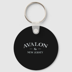 Avalon New Jersey _ Avalon Nj Sailboat Keychain