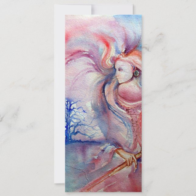 AVALON , soft pink purple blue Invitation (Front)