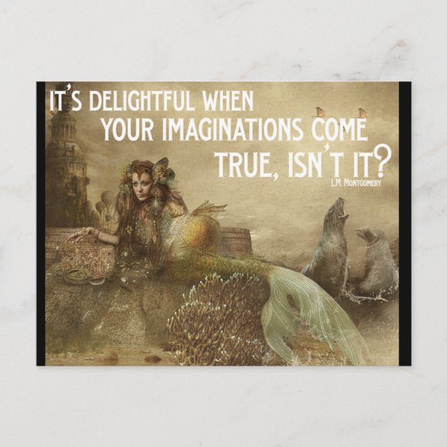 Avalon with Quote Postcard (Front)