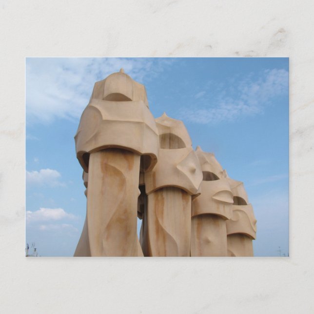 Avant Garde Barcelona Postcard (Front)