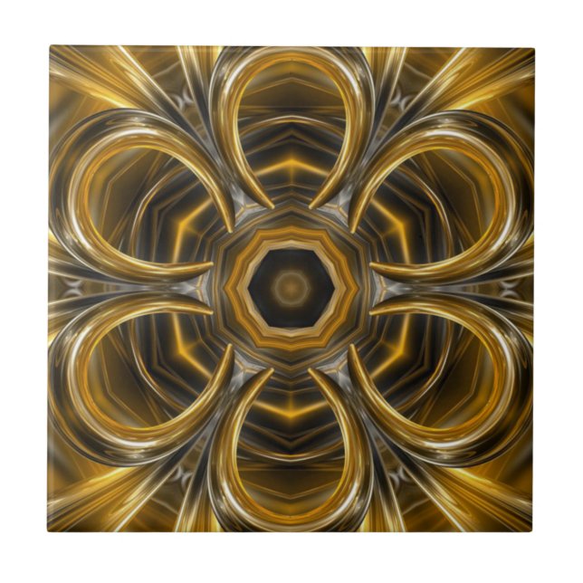 Avant - Garde ~ Design 003 ~ Out Of The Crucible ~ Ceramic Tile (Front)