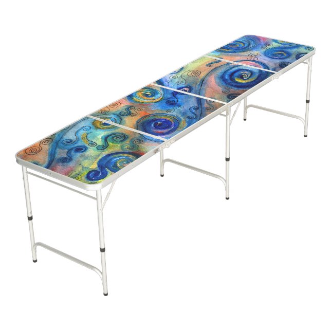 Avant-Garde Ping Pong Table - Designer Den - Games (Angled)