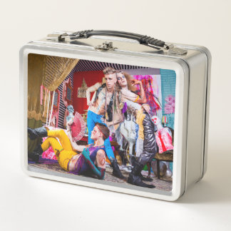 Avant-Garde Stainless Metal Lunch Box