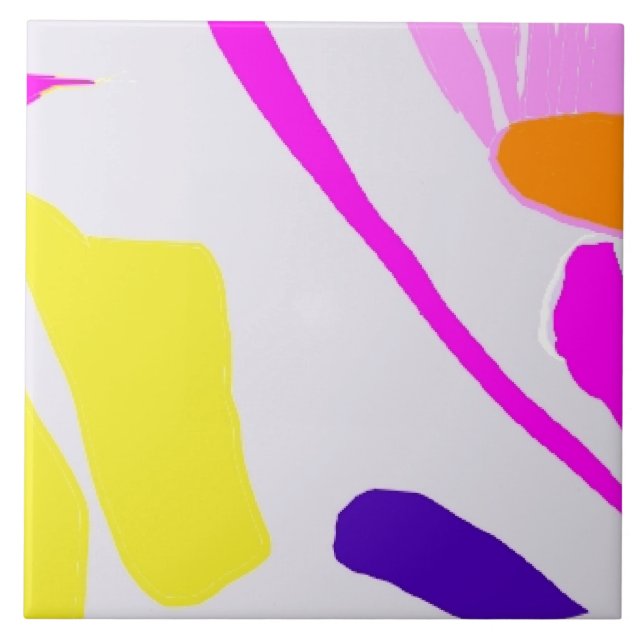 Avant-garde style ceramic tile (Front)