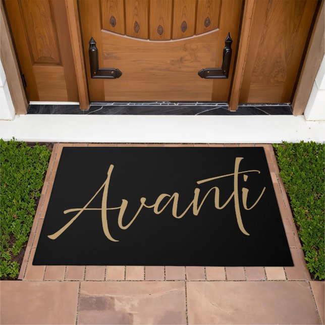 Avanti Elegant Script Italian Welcome Mat (Outdoor)