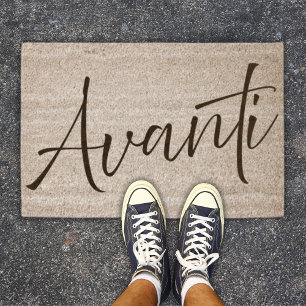 "Avanti" Italian Welcome Fiber Doormat