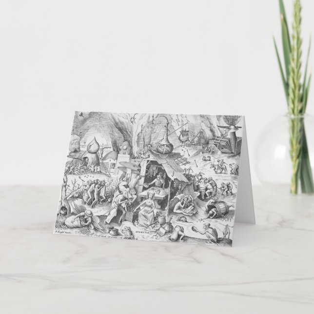 Avarice (Avaritia), The Seven Deadly Sins Card (Front)