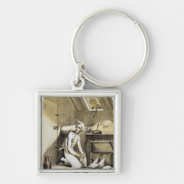 Avarice in the Kitchen, from a series of prints de Keychain (Front)