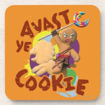 Avast Ye Cookie Coaster by ShrekStore at Zazzle