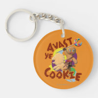 Avast Ye Cookie Keychain