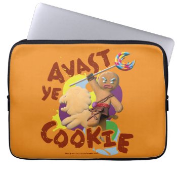 Avast Ye Cookie Laptop Sleeve by ShrekStore at Zazzle