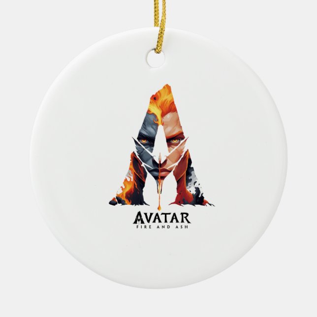 Avatar: Fire and Ash Ceramic Ornament (Front)