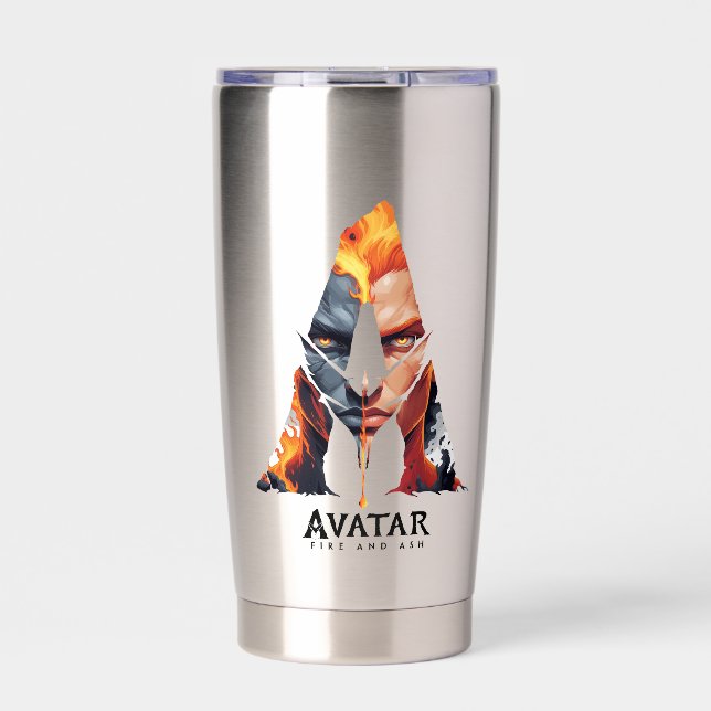 Avatar: Fire and Ash Insulated Tumbler (Front)