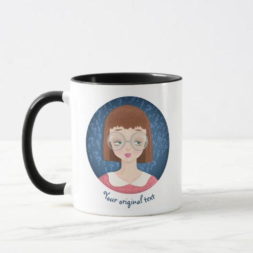 Avatar geek girl  mug