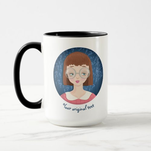 Avatar geek girl  mug