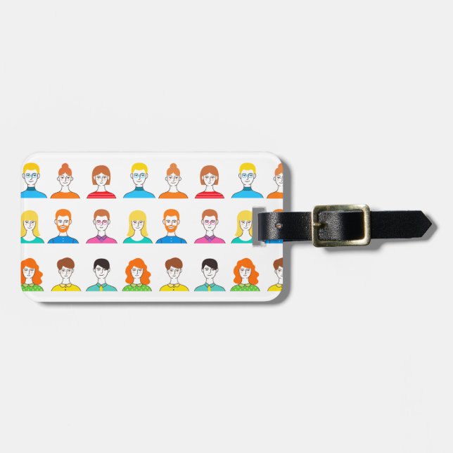 Avatar Luggage Tag (Front Horizontal)