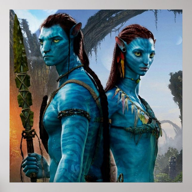 avatar neytiri poster (Front)