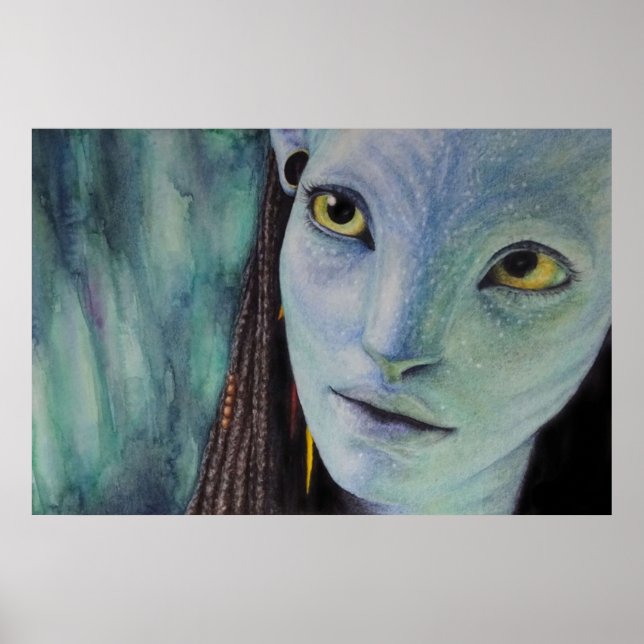 Avatar  Neytiri  Poster (Front)
