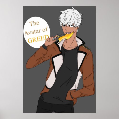 Avatar Of Greed  Dagger Poster
