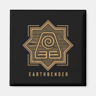Avatar The Last Airbender Earth Tribe Symbolic Magnet