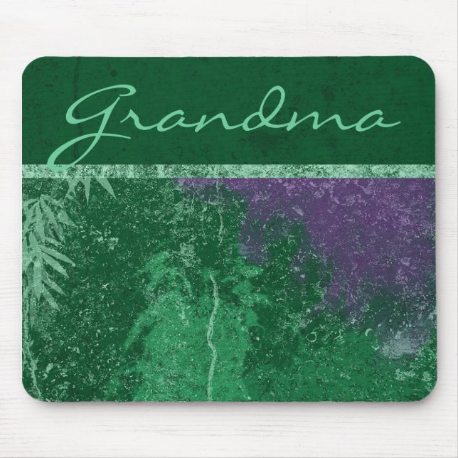 Avatar Toxic Green "Grandma" Mouse Pad (Front)