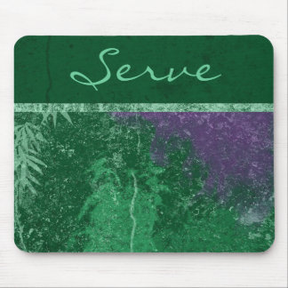 Avatar Toxic Green "Serve" Mouse Pad