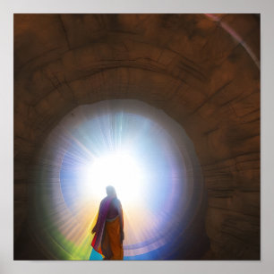 Avatar Walking Through The Gate Poster
