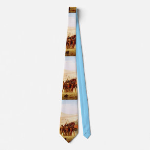 Ave Caesar by Jean-Leon Gerome Neck Tie
