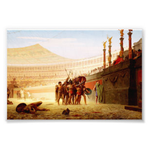 Ave Caesar by Jean-Leon Gerome Photo Print